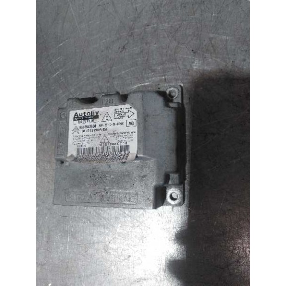 Recambio de centralita airbag para citroën c4 berlina vtr plus referencia OEM IAM 9662643980  