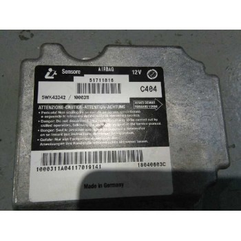 Recambio de centralita airbag para fiat stilo (192) 1.6 16v cat referencia OEM IAM 51711816 51711816 