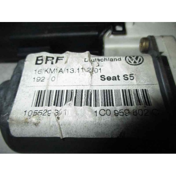Recambio de motor elevalunas delantero derecho para seat leon (1m1) signo referencia OEM IAM   