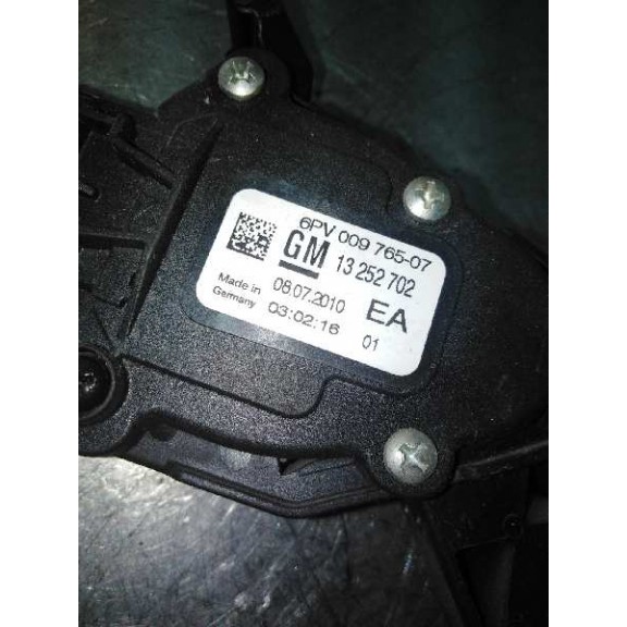Recambio de potenciometro pedal para opel astra j lim. enjoy referencia OEM IAM 13252702  