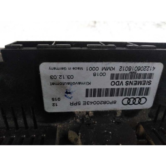 Recambio de mando climatizador para audi a3 (8p) 1.6 ambiente referencia OEM IAM 8P0820043E  8P0820043E
