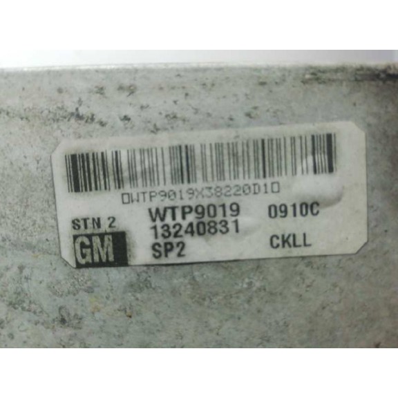 Recambio de intercooler para opel zafira b cosmo referencia OEM IAM 13240831 6302083 