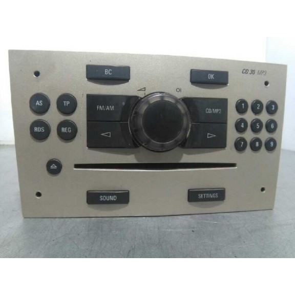 Recambio de sistema audio / radio cd para opel corsa d 1.2 16v cat (z 12 xep / lb4) referencia OEM IAM 13254182 13254182 CD30