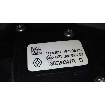 Recambio de potenciometro pedal para renault captur luxe referencia OEM IAM 180029347R  