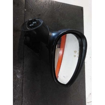 RETROVISOR DERECHO ELECTRICO 3 PIN NEGRO SIN TAPA