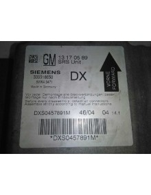 Recambio de centralita airbag para opel vectra c berlina comfort referencia OEM IAM 13170589  