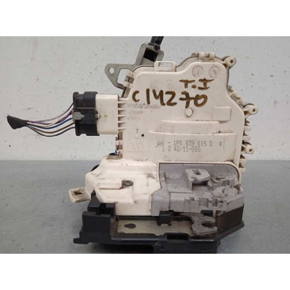 Recambio de cerradura puerta trasera izquierda para seat leon (1p1) fr referencia OEM IAM 1P0839015D  6 PINS
