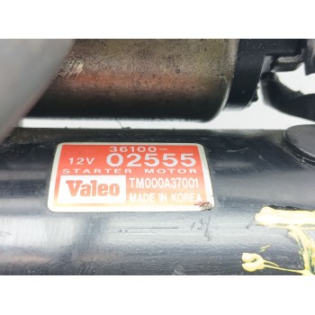 Recambio de motor arranque para kia picanto i (sa) 1.1 referencia OEM IAM 3610002555 tm000a37001 3610002511