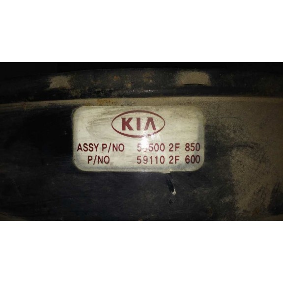 Recambio de servofreno para kia cerato 2.0 turbodiesel cat referencia OEM IAM 585002F850  