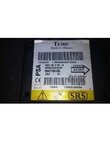 Recambio de centralita airbag para citroën c3 1.4 hdi exclusive referencia OEM IAM 9647794180   2