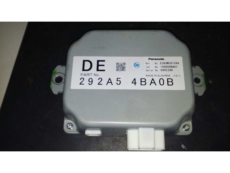 Recambio de modulo electronico para nissan juke (f15) kuro referencia OEM IAM 292A54BA0B  