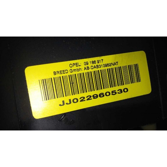 Recambio de airbag delantero izquierdo para opel vectra c berlina club referencia OEM IAM 09186917  