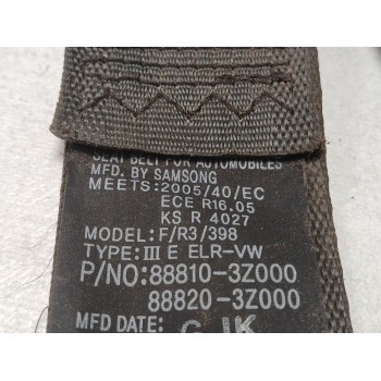 Recambio de pretensor airbag derecho para hyundai i40 cw gl comfort referencia OEM IAM 888203z000ry  