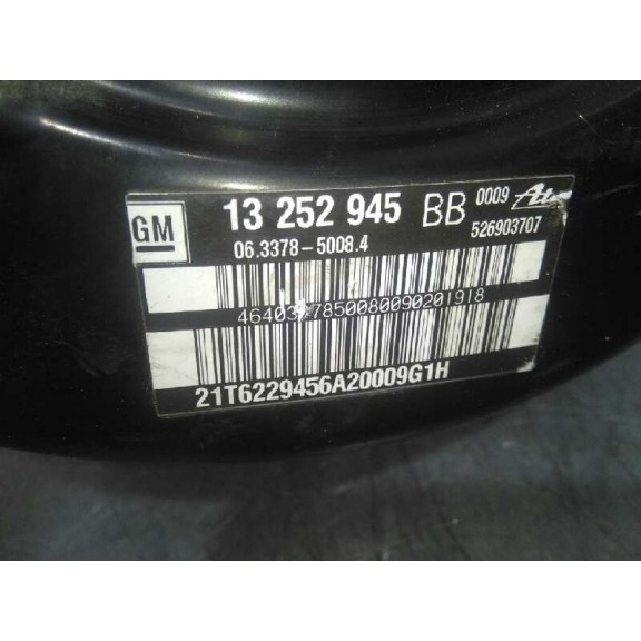 Recambio de servofreno para chevrolet cruze ls+ referencia OEM IAM 13252945 13252945 ATE