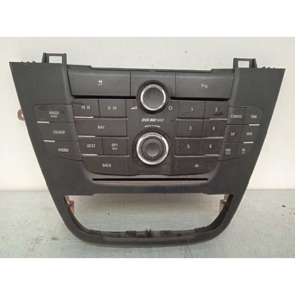 Recambio de sistema navegacion gps para opel insignia berlina cosmo referencia OEM IAM 13273256 MANDO RADIO MANDO NAVEGADOR