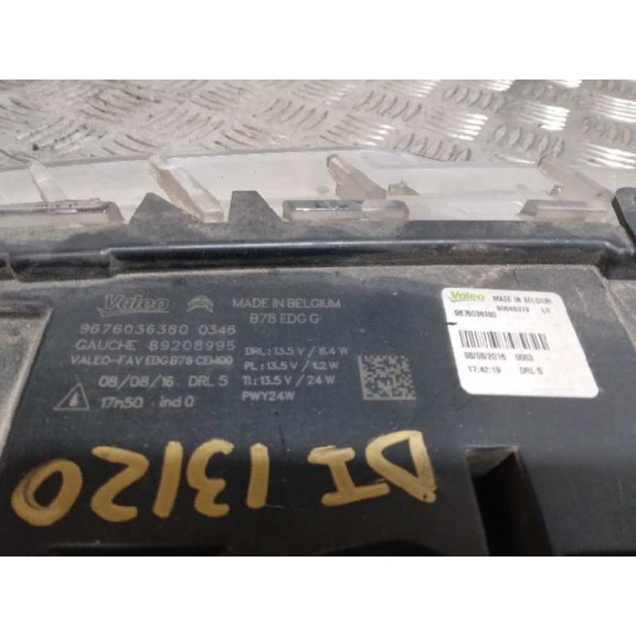 Recambio de piloto delantero izquierdo para citroën c4 picasso intensive referencia OEM IAM 9676036380  