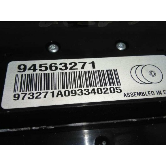 Recambio de sistema audio / radio cd para chevrolet cruze ls+ referencia OEM IAM 94563271  BOTONERA