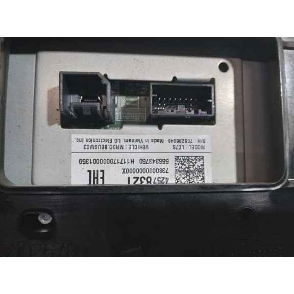 Recambio de sistema audio / radio cd para opel astra k lim. 5türig 1.4 16v sidi turbo referencia OEM IAM 39026780  CON PANTALLA