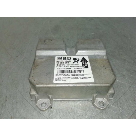 Recambio de centralita airbag para opel corsa d catch me referencia OEM IAM 13262360  