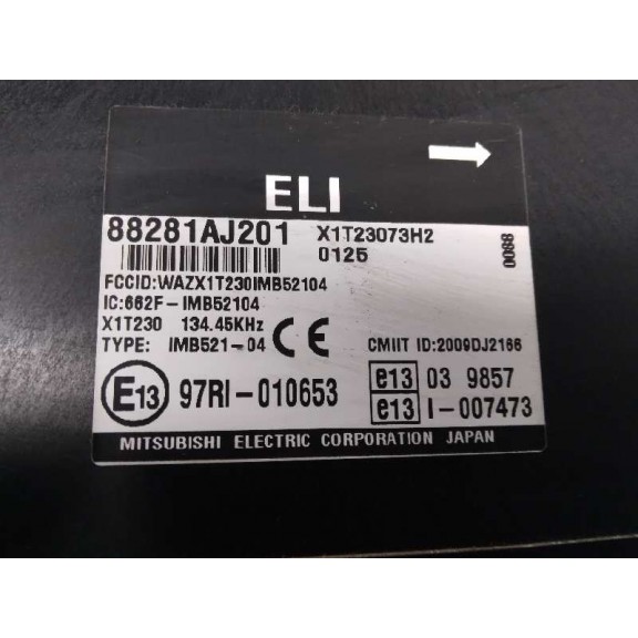 Recambio de columna direccion para subaru legacy lim. b14 limited referencia OEM IAM 88281AJ201 97RI010653 ELECTRICA