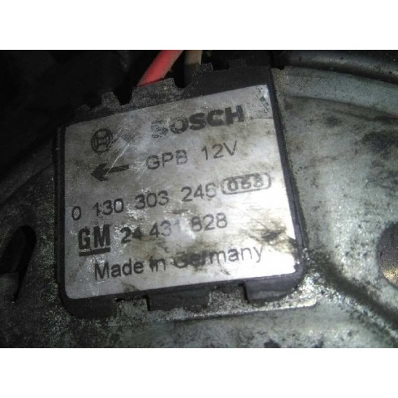Recambio de electroventilador para opel zafira a blue line referencia OEM IAM 24431828  3 PINS