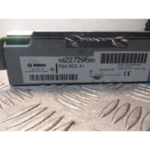 Recambio de sistema audio / radio cd para citroën c4 picasso feel referencia OEM IAM 9822729680  