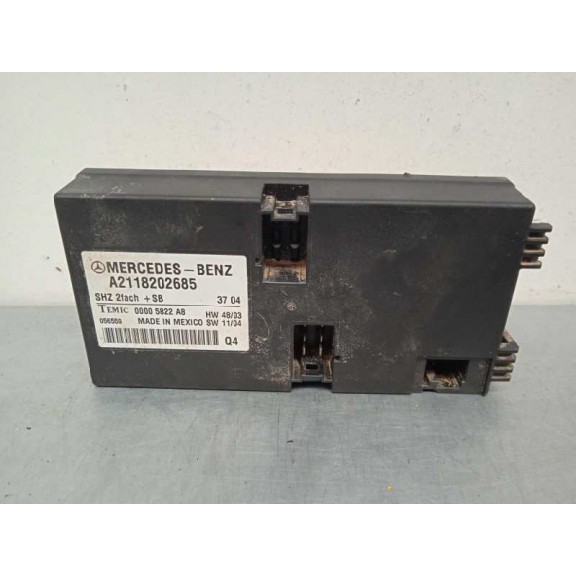 Recambio de centralita asientos para mercedes-benz clase e (w211) berlina e 220 cdi (211.006) referencia OEM IAM A2118202685  