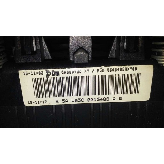 Recambio de airbag delantero izquierdo para peugeot partner (s2) 1.9 diesel referencia OEM IAM 96454026XT  