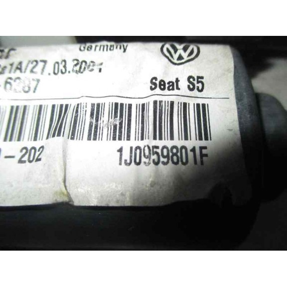 Recambio de motor elevalunas delantero izquierdo para seat leon (1m1) 1.9 tdi referencia OEM IAM 1J0959801F  
