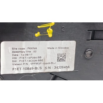 Recambio de cuadro instrumentos para ford focus iii 1.5 tdci referencia OEM IAM f1et10849bls  