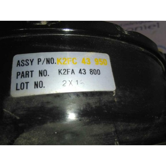 Recambio de servofreno para kia carens 2.0 crdi ex monovolumen referencia OEM IAM K2FC43950  KPW
