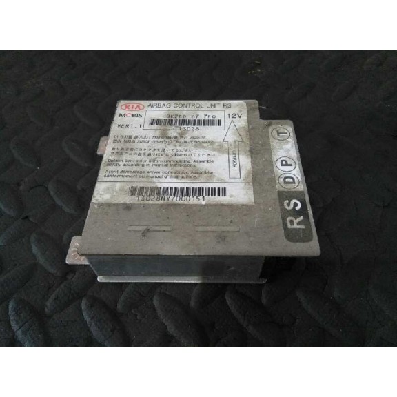 Recambio de centralita airbag para kia carens 2.0 crdi ex monovolumen referencia OEM IAM 0K2FD677F0  