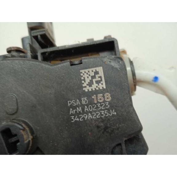 Recambio de cerradura puerta delantera izquierda para peugeot 3008 confort referencia OEM IAM 825158 PSA825158 6 PINS