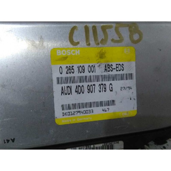 Recambio de centralita abs para audi a6 berlina (c4) referencia OEM IAM 4D0907379G 0265109001 