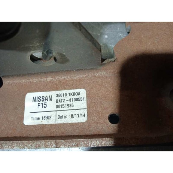 Recambio de palanca freno de mano para nissan juke (f15) tekna referencia OEM IAM 360101KK0A  
