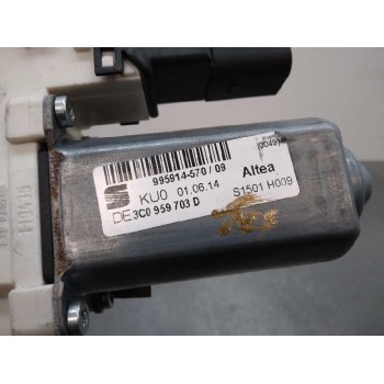 Recambio de motor elevalunas trasero izquierdo para seat altea xl (5p5) 1.6 tdi referencia OEM IAM 3C0959703D  