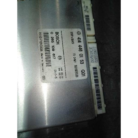 Recambio de centralita abs para mercedes-benz vaneo (w414) furgoneta compacta referencia OEM IAM 4144460153  