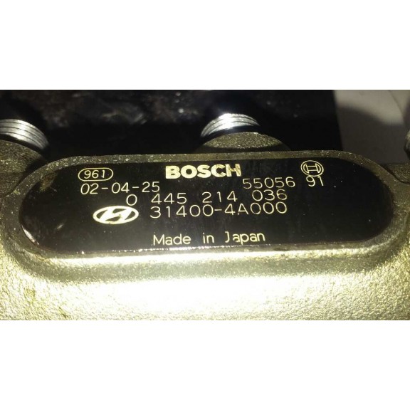 Recambio de rampa inyectora para kia sorento 2.5 crdi concept referencia OEM IAM 0445214036  