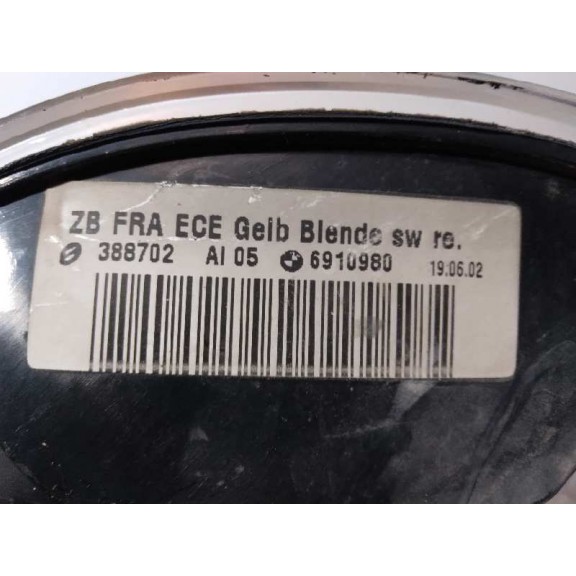 Recambio de piloto delantero derecho para bmw serie 3 berlina (e46) 318i referencia OEM IAM 6910980 2ºSERIE 