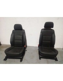 Recambio de juego asientos completo para bmw serie 5 touring (e61) 525d referencia OEM IAM  PIEL GRIS ELECTRICO