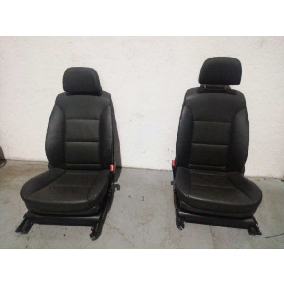 Recambio de juego asientos completo para bmw serie 5 touring (e61) 525d referencia OEM IAM  PIEL GRIS ELECTRICO