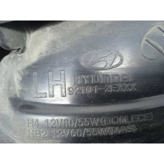 Recambio de faro izquierdo para hyundai tucson (jm) 2.0 crdi comfort referencia OEM IAM 921012EXXX  