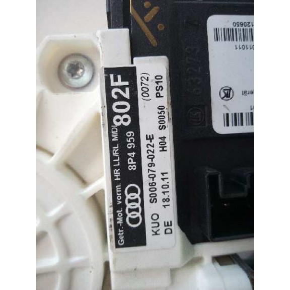 Recambio de elevalunas trasero derecho para audi a3 (8p) 1.2 16v tfsi referencia OEM IAM 8P4959802F 0130822263 