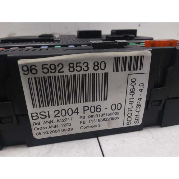 Recambio de centralita bsi para peugeot 207 x-line referencia OEM IAM 9659285380  