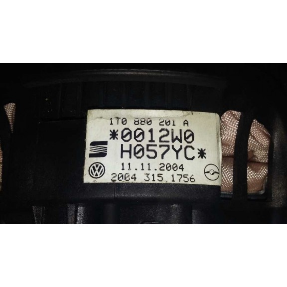 Recambio de airbag delantero izquierdo para volkswagen polo (9n1) highline referencia OEM IAM 09071430706149  