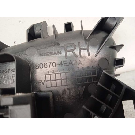 Recambio de maneta interior delantera derecha para renault kadjar business referencia OEM IAM 806704EA0A  806704EA0A