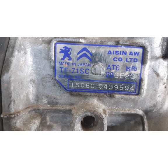 Recambio de caja cambios para citroën c4 picasso intensive referencia OEM IAM 20GE23 140.000KM PILOTADA