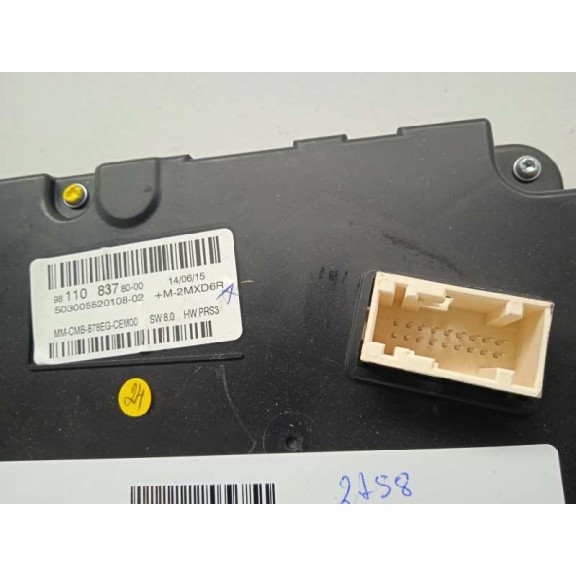 Recambio de cuadro instrumentos para citroën c4 picasso intensive referencia OEM IAM 9811083780 9811083780 