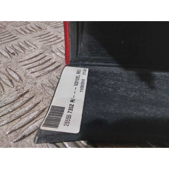 Recambio de piloto trasero izquierdo para renault kangoo furgón compact professional referencia OEM IAM 265557352R PORTON 