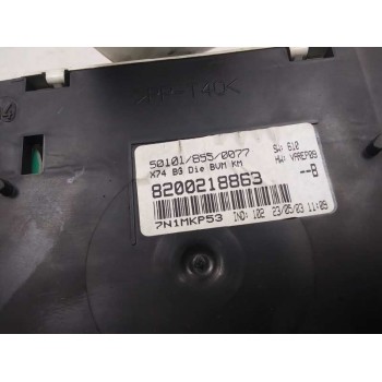 Recambio de cuadro instrumentos para renault laguna ii (bg0) 1.9 dci diesel referencia OEM IAM 8200218863  